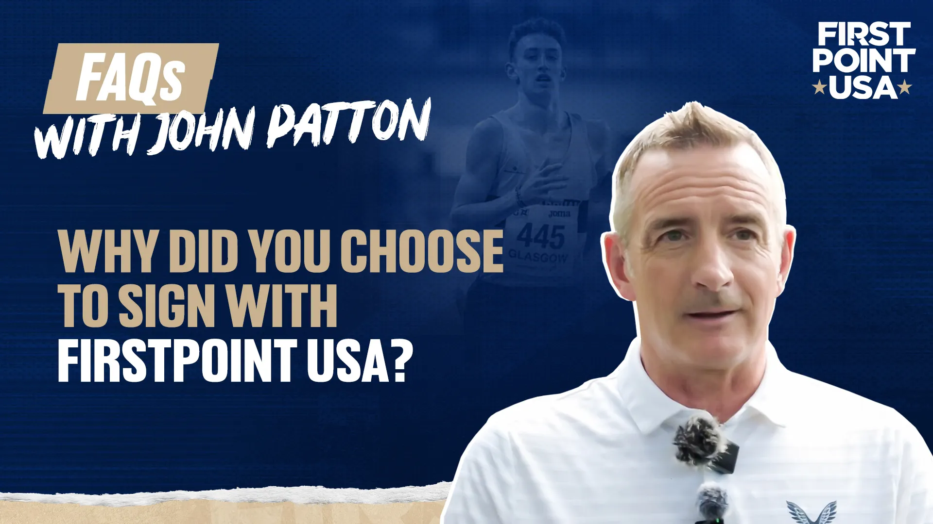 Why did you choose to sign with FirstPoint USA?