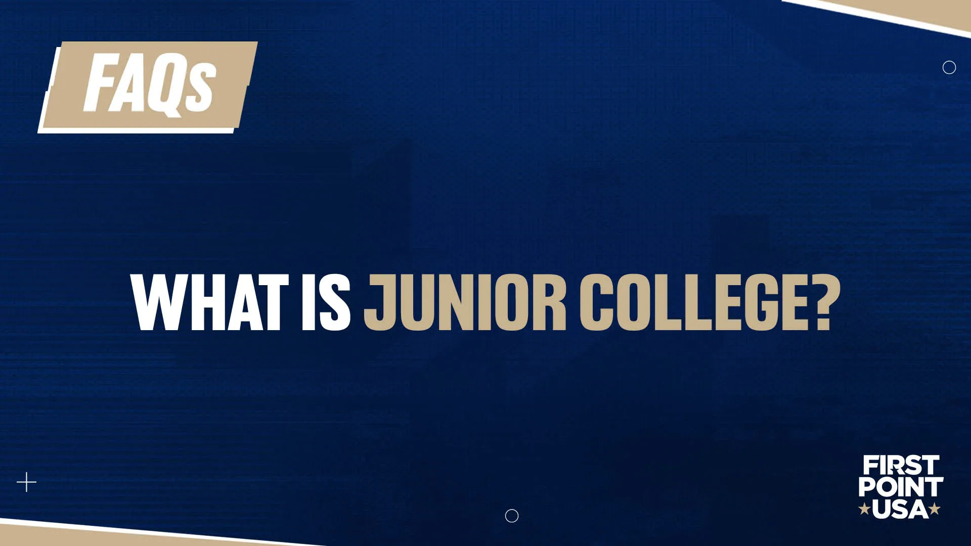 What is Junior College