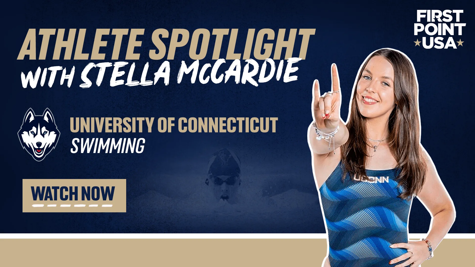 Stella McCardie on NCAA Swimming, Life at UConn & Competing with Olympians