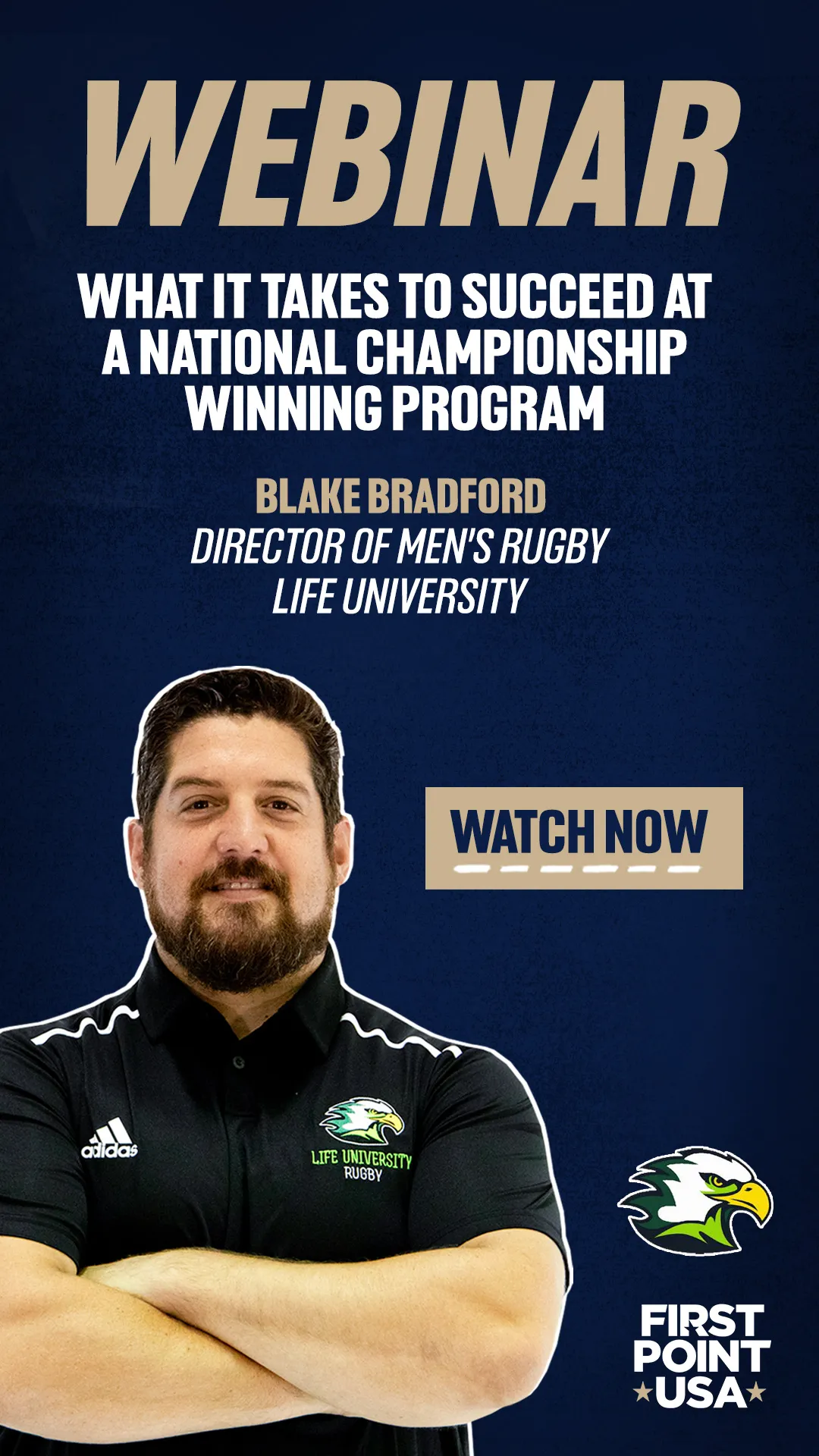 Playing College Rugby with Life University Director of Rugby Blake Bradford