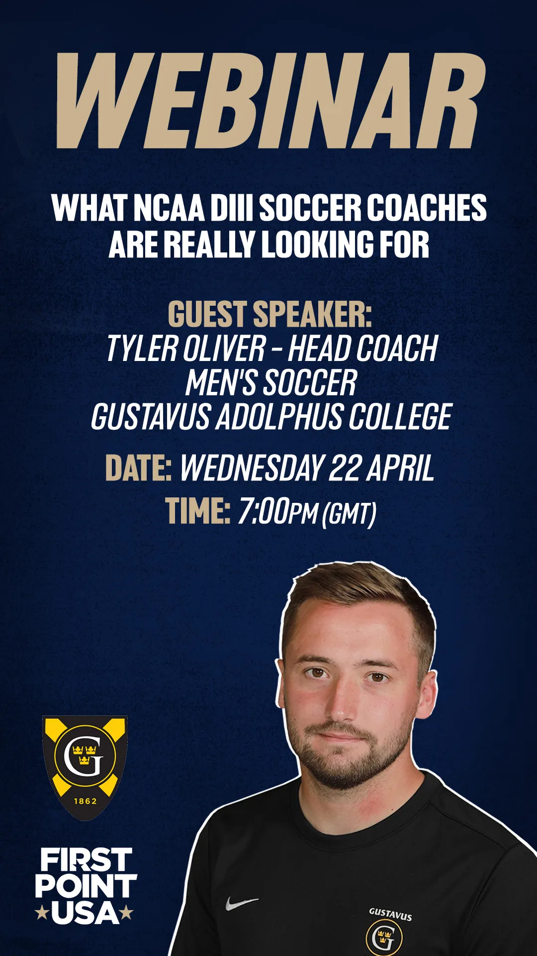 Gustavus Adolphus College Men's Soccer: What a Top NCAA DIII Program is Looking for in a Recruit